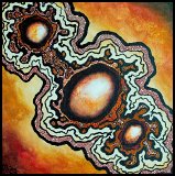 14 Dynamische Muster Acryl auf Leinwand;
30 x 30 cm